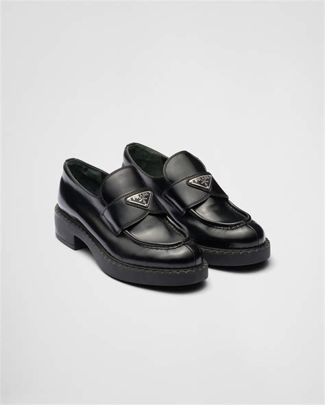 prada chocolate loafers men|Prada loafers men price.